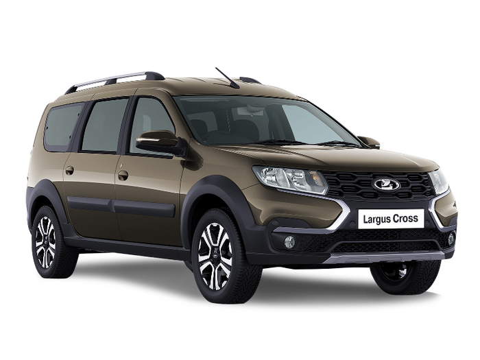 Lada Largus Cross 7 мест Брюн