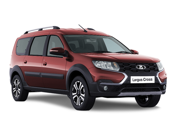Lada Largus Cross 7 мест Красный сплав