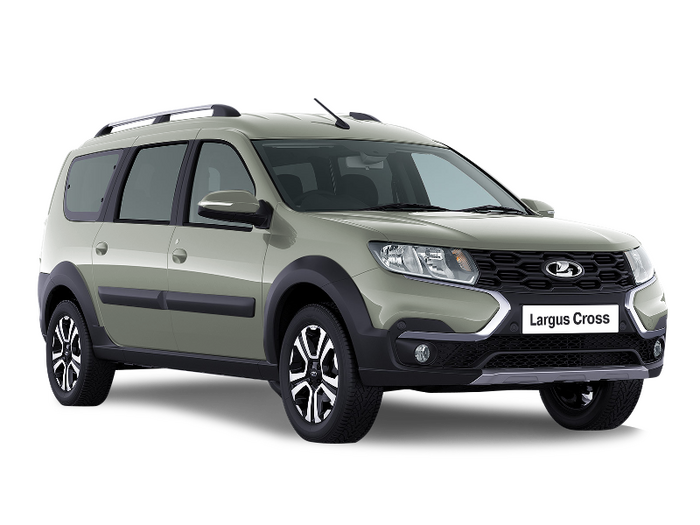 Lada Largus Cross 7 мест Серый базальт